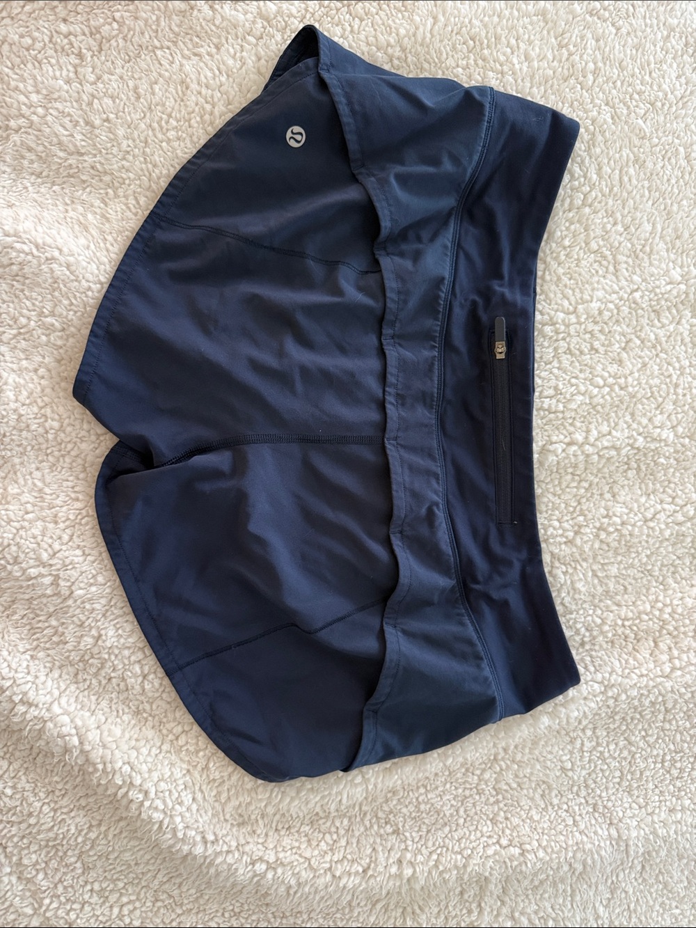 lululemon athletica Deep Navy Running Shorts